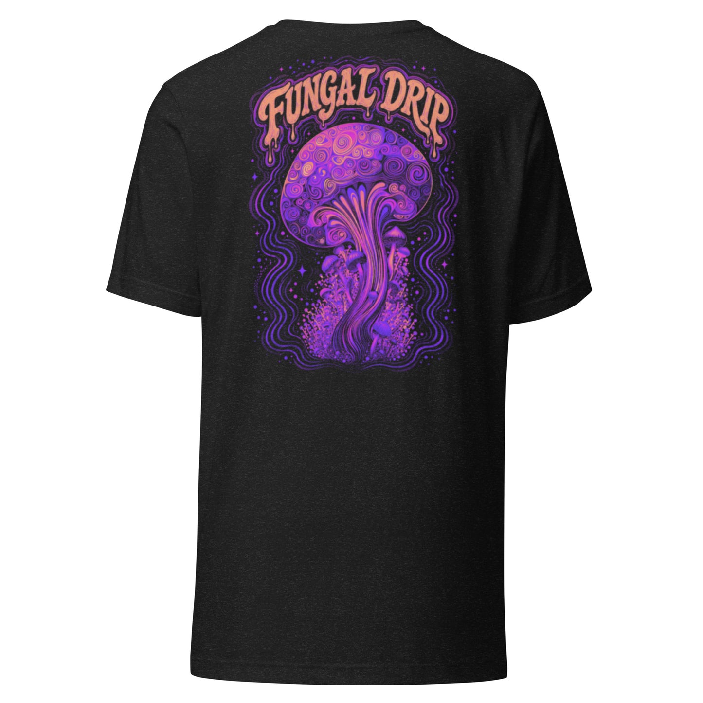 Unisex t-shirt – Psychedelic Mushroom t-shirt by Fungal Drip