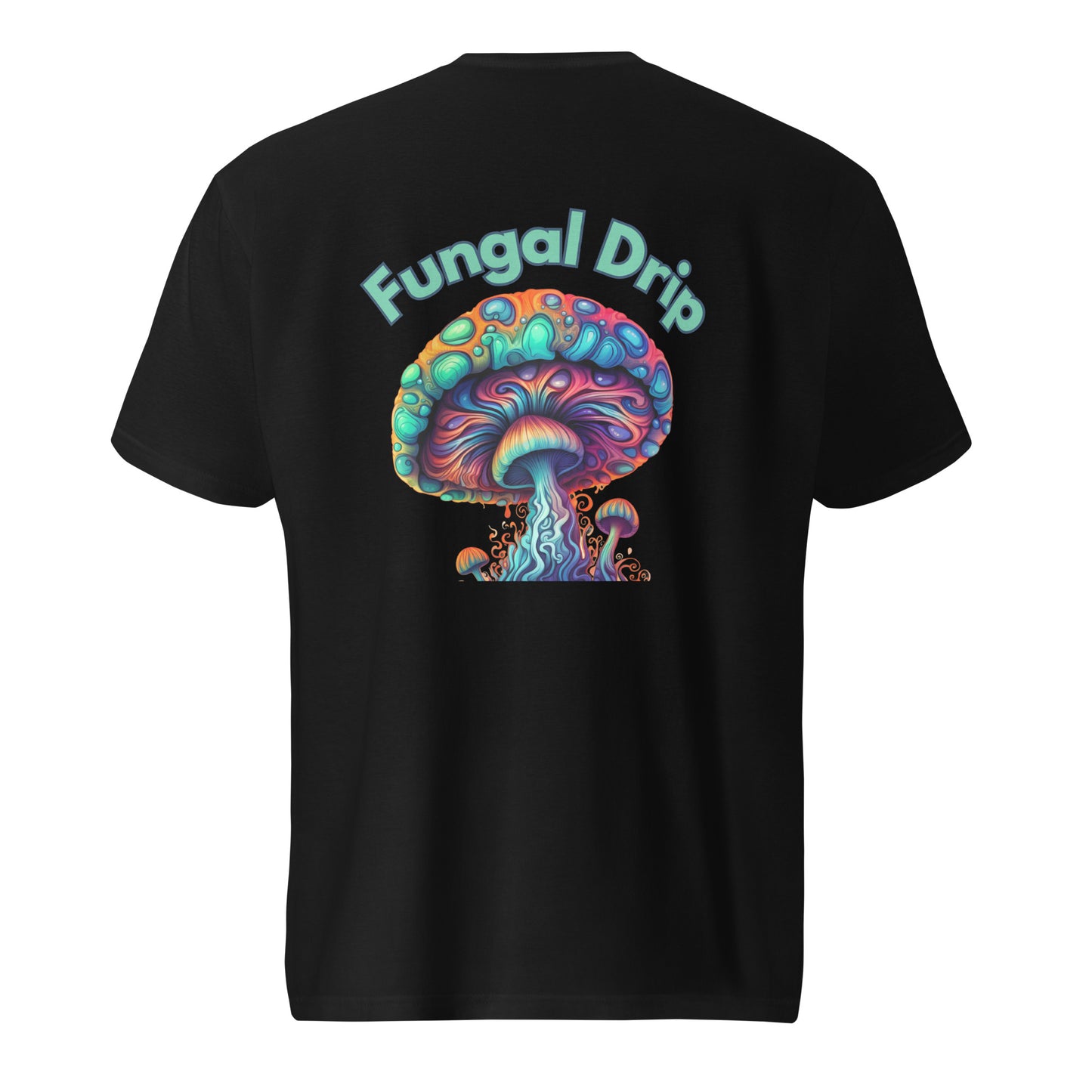 Fungal Drip Tee – Psychedelic Mushroom t-shirt by Fungal Drip