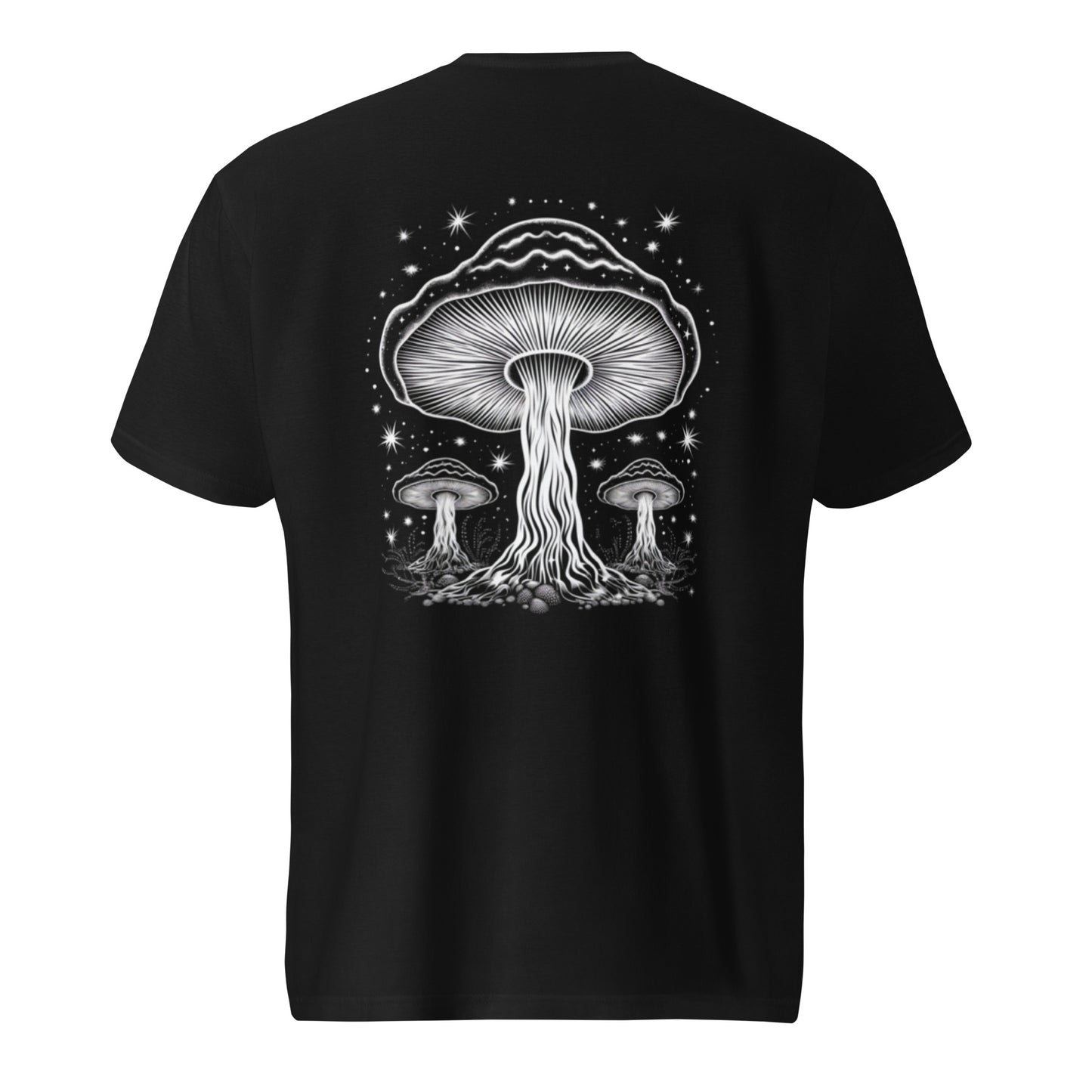 Opal Toadstool Tee – Psychedelic Mushroom t-shirt by Fungal Drip