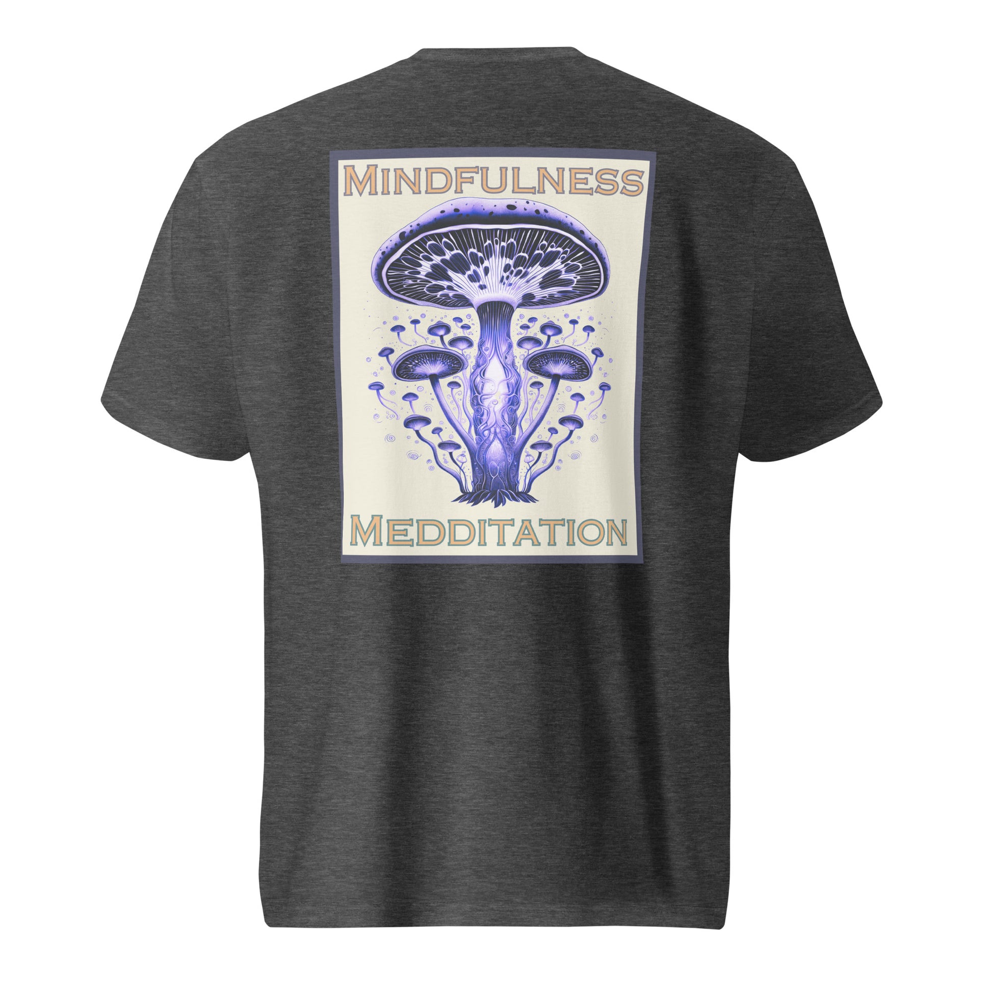 Mycelium Meditation Tee – Psychedelic Mushroom Tee by Fungal Drip