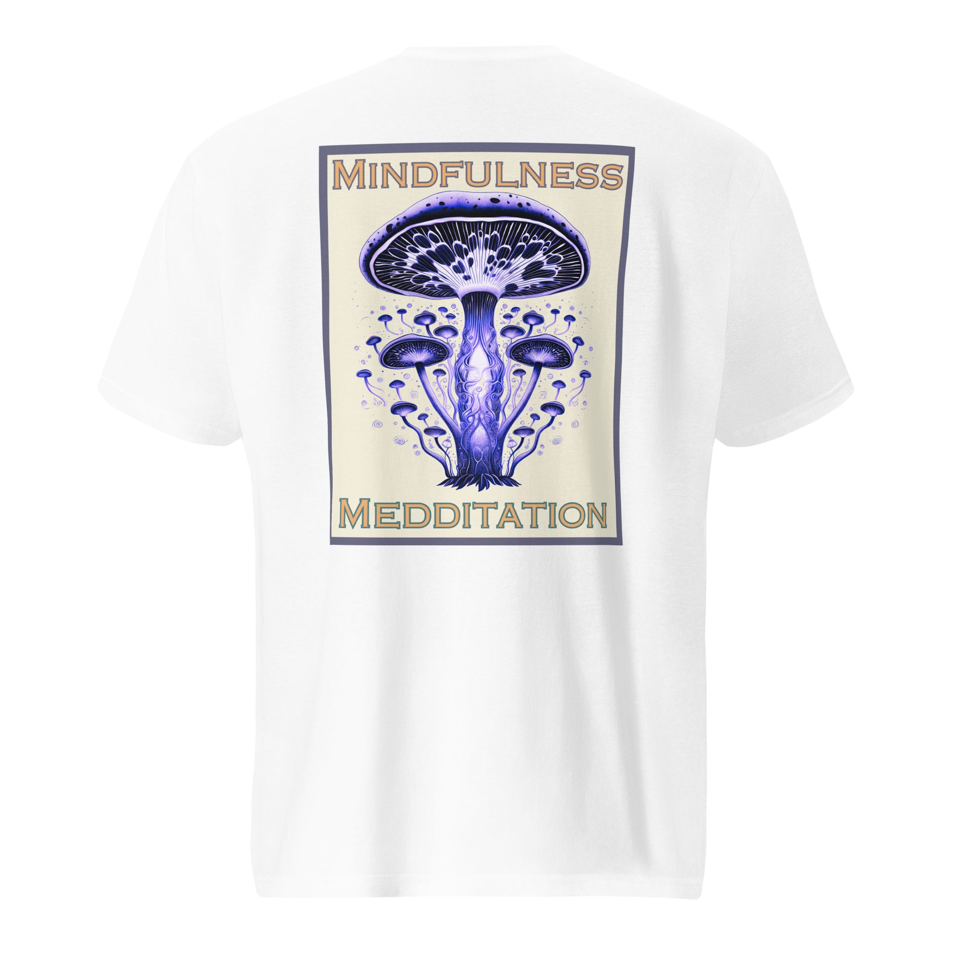 Mycelium Meditation Tee – Psychedelic Mushroom Tee by Fungal Drip