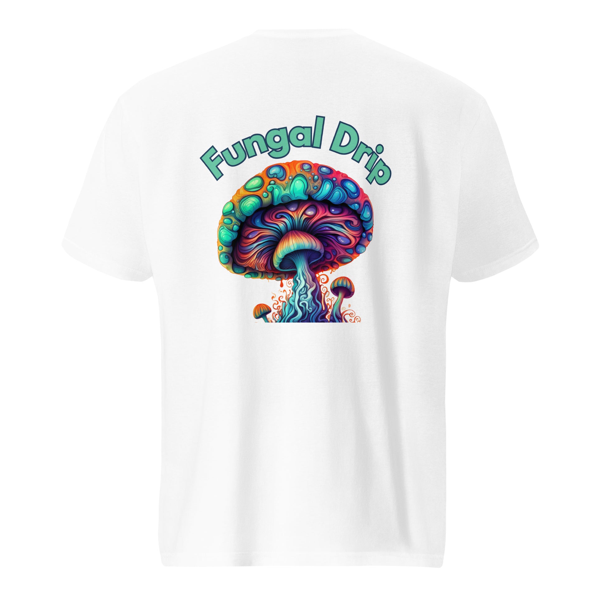 Fungal Drip Tee – Psychedelic Mushroom t-shirt by Fungal Drip