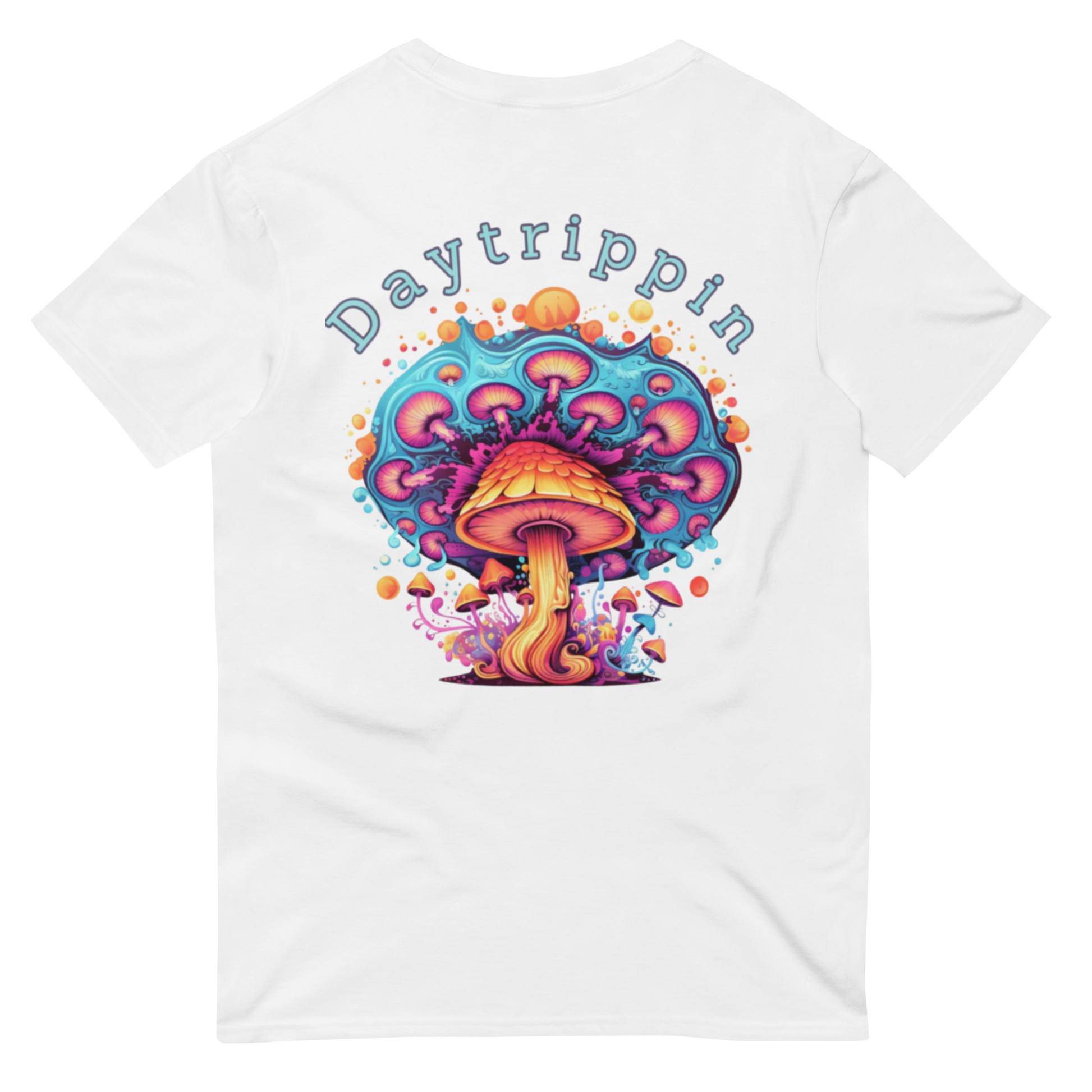 Daytrippin – Psychedelic Mushroom T-SHIRT by Fungal Drip