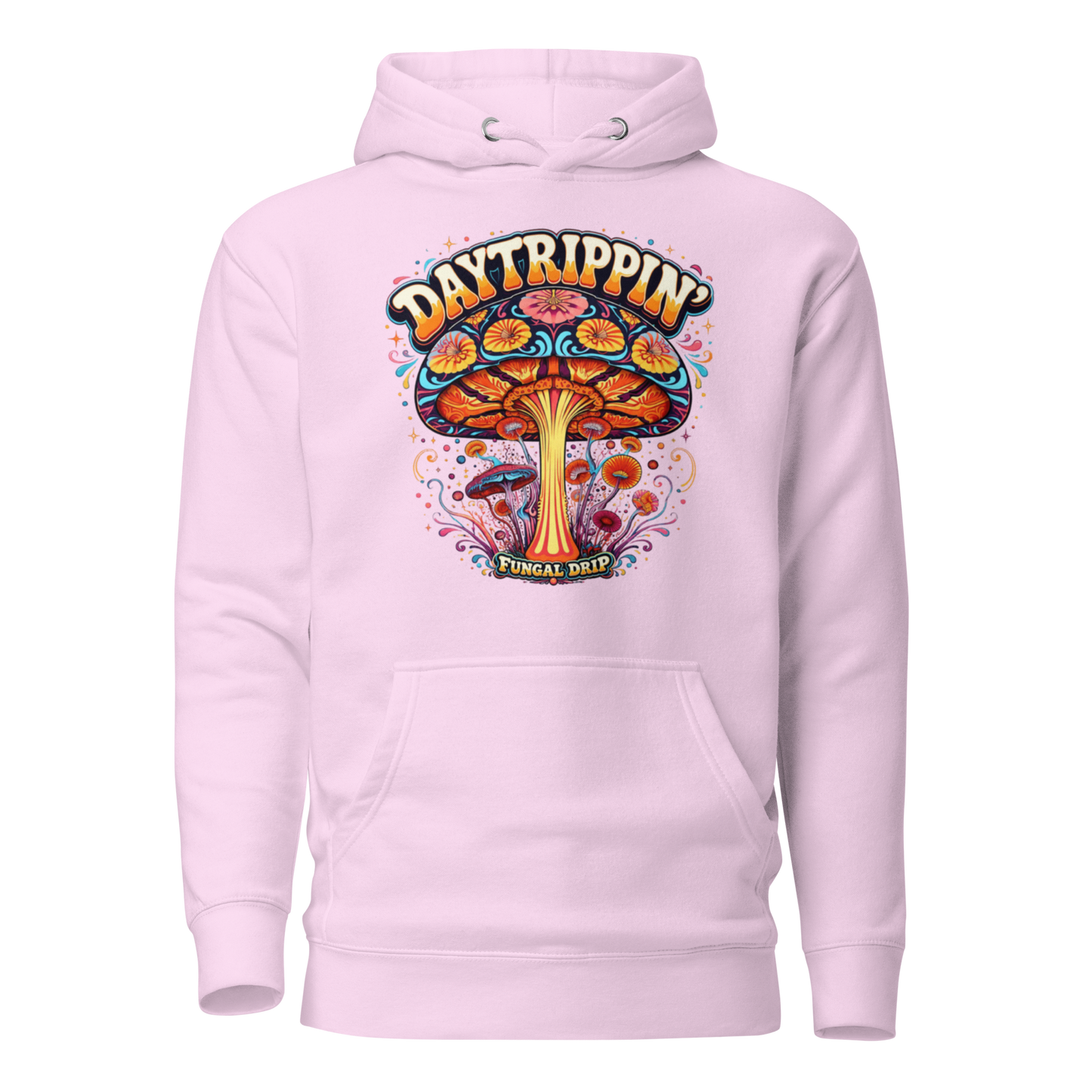 Daytrippin Hoodie – Psychedelic Mushroom Hoodie by Fungal Drip